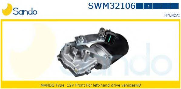SANDO SWM321061 Двигатель стеклоочистителя