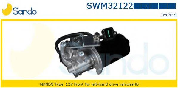 SANDO SWM321221 Двигатель стеклоочистителя
