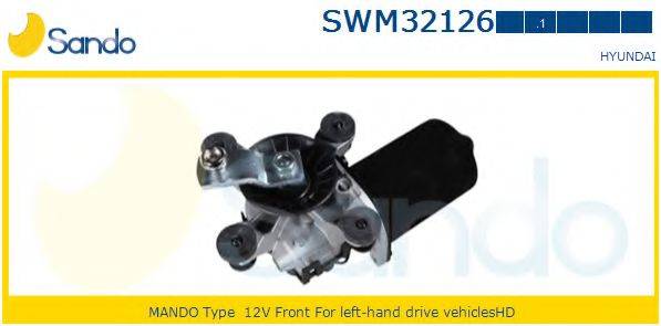 SANDO SWM321261 Двигатель стеклоочистителя