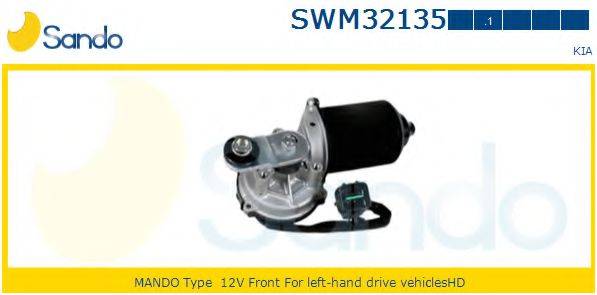 SANDO SWM321351 Двигатель стеклоочистителя
