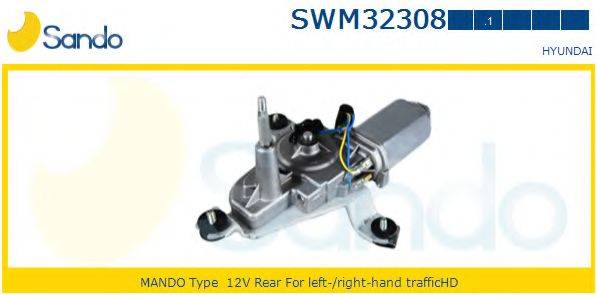SANDO SWM323081 Двигатель стеклоочистителя