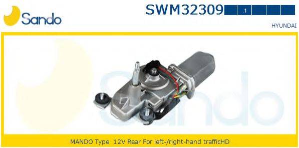SANDO SWM323091 Двигатель стеклоочистителя