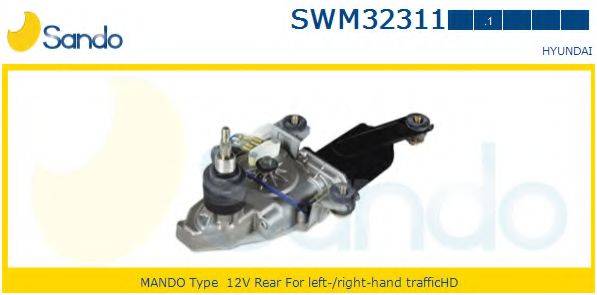 Двигатель стеклоочистителя SANDO SWM32311.1