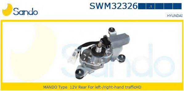 SANDO SWM323261 Двигатель стеклоочистителя