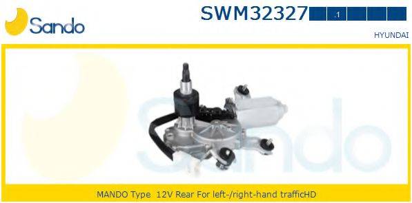 SANDO SWM323271 Двигатель стеклоочистителя