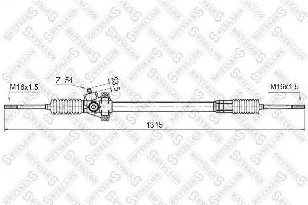 STELLOX 0035010SX Рулевой механизм