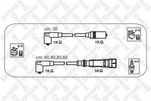 Комплект проводов зажигания STELLOX 10-31309-SX