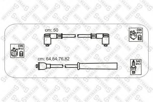 Комплект проводов зажигания STELLOX 10-38104-SX