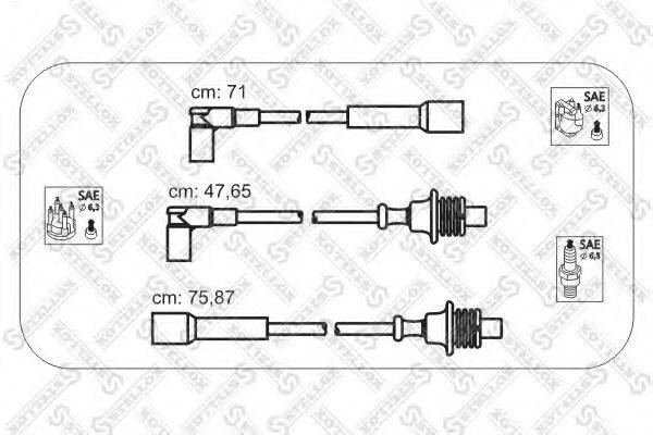 Комплект проводов зажигания STELLOX 10-38150-SX