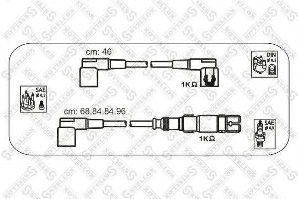 Комплект проводов зажигания STELLOX 10-38248-SX