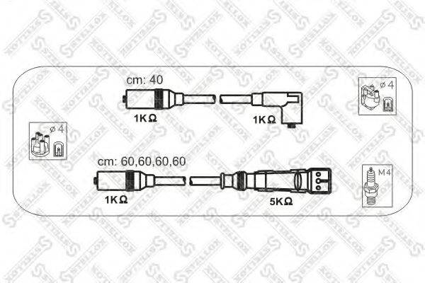 Комплект проводов зажигания STELLOX 10-38330-SX