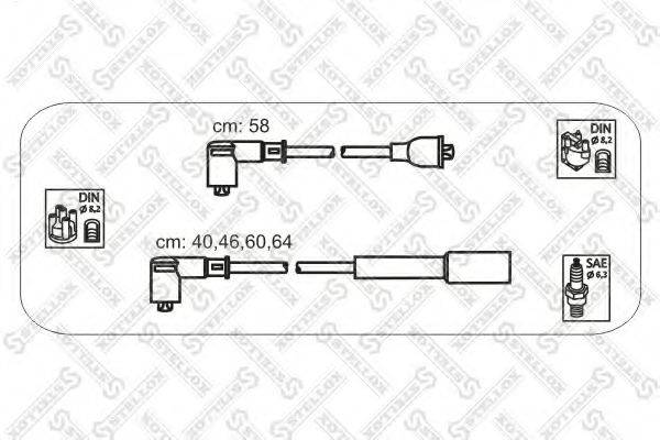 Комплект проводов зажигания STELLOX 10-38453-SX