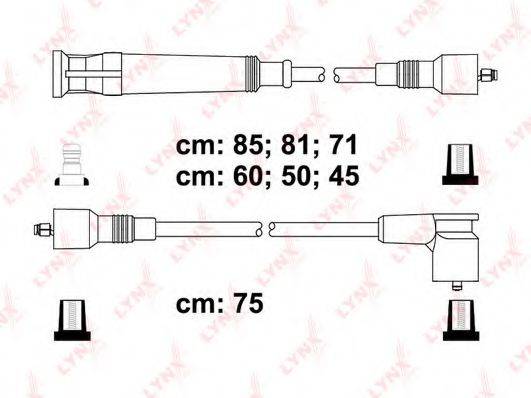 Комплект проводов зажигания LYNXAUTO SPC1404