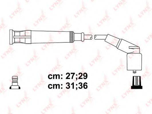 Комплект проводов зажигания LYNXAUTO SPC1414