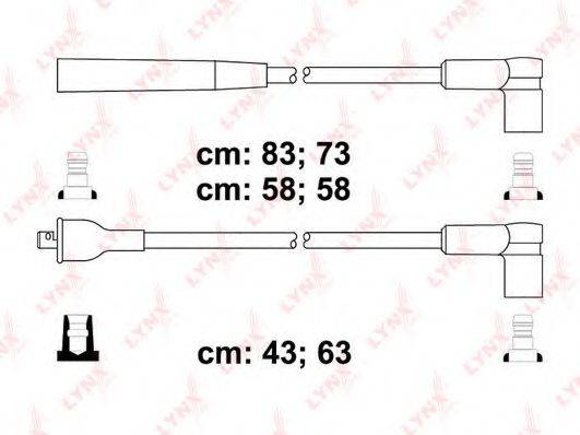 LYNXAUTO SPC3004 Комплект проводов зажигания