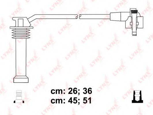 Комплект проводов зажигания LYNXAUTO SPC3006