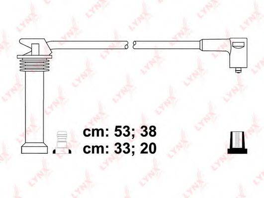 Комплект проводов зажигания LYNXAUTO SPC3037