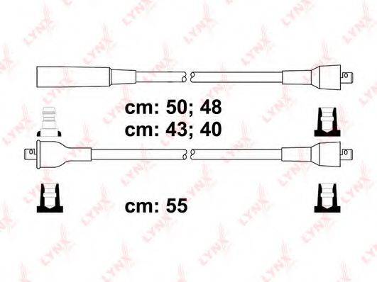 LYNXAUTO SPC4605 Комплект проводов зажигания
