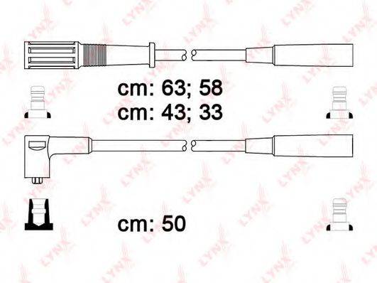 Комплект проводов зажигания LYNXAUTO SPC4802
