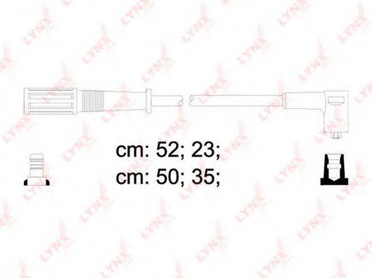 Комплект проводов зажигания LYNXAUTO SPC4804