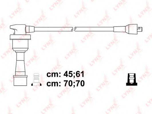 LYNXAUTO SPC5508 Комплект проводов зажигания