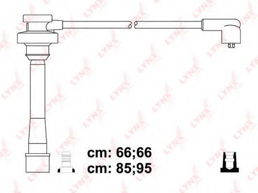 LYNXAUTO SPC5510 Комплект проводов зажигания