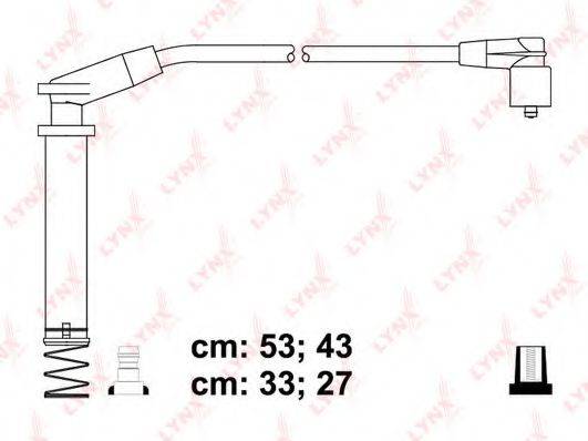 LYNXAUTO SPC5910 Комплект проводов зажигания