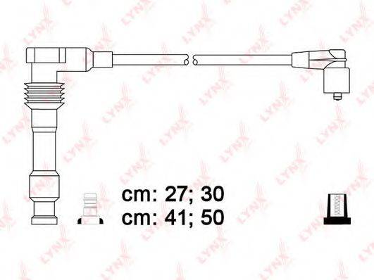 LYNXAUTO SPC5916 Комплект проводов зажигания