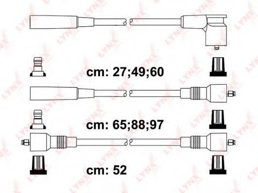 Комплект проводов зажигания LYNXAUTO SPC5926