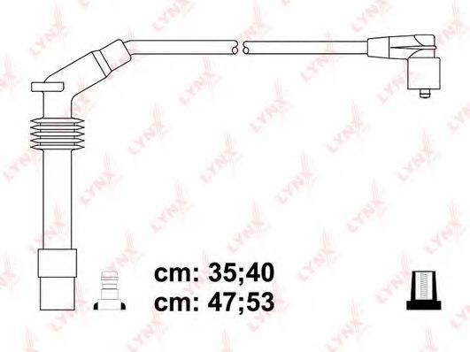 LYNXAUTO SPC5928 Комплект проводов зажигания