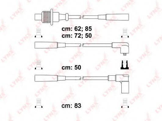 LYNXAUTO SPC6118 Комплект проводов зажигания