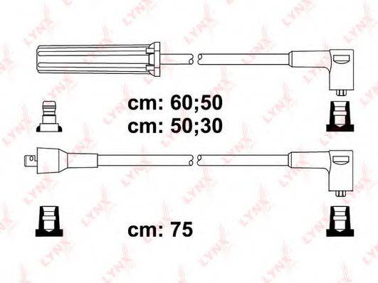 Комплект проводов зажигания LYNXAUTO SPC6515