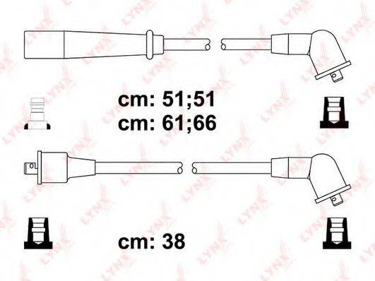 Комплект проводов зажигания LYNXAUTO SPC7311