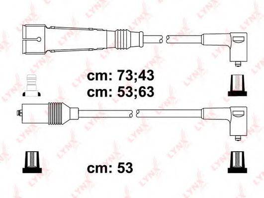 Комплект проводов зажигания LYNXAUTO SPC8023