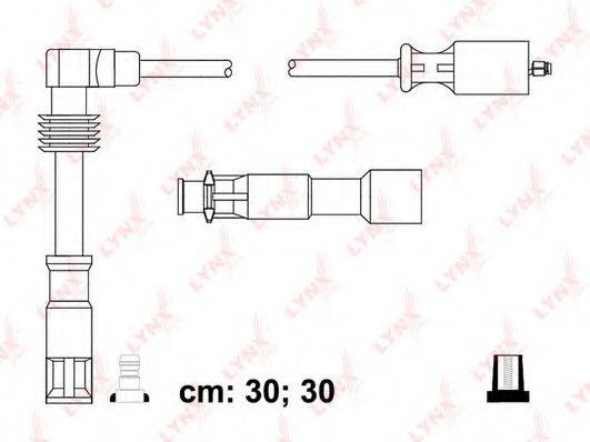 Комплект проводов зажигания LYNXAUTO SPC8030