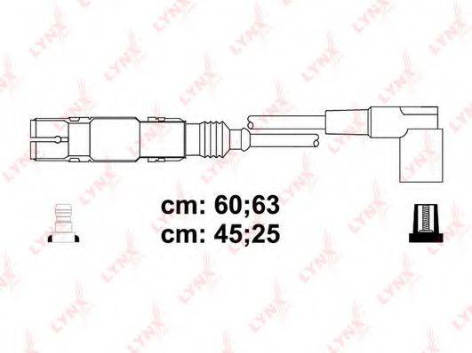 Комплект проводов зажигания LYNXAUTO SPC8036