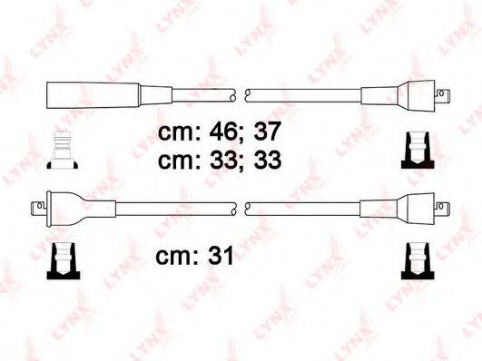 LYNXAUTO SPC8101 Комплект проводов зажигания