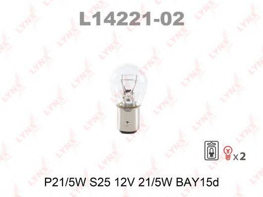 Лампа накаливания LYNXAUTO L14221-02
