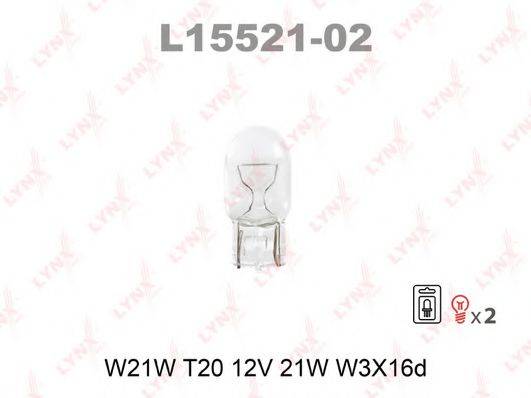 Лампа накаливания LYNXAUTO L15521-02