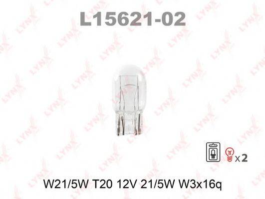 Лампа накаливания LYNXAUTO L15621-02