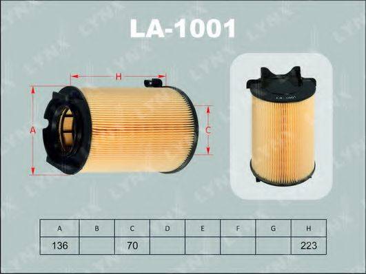 LYNXAUTO LA1001 Воздушный фильтр