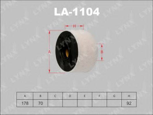 LYNXAUTO LA1104 Воздушный фильтр