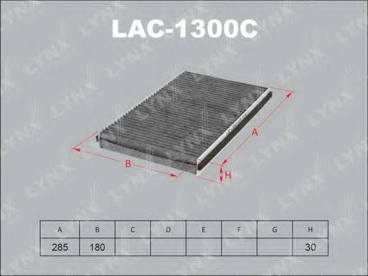 LYNXAUTO LAC1300C Фильтр, воздух во внутренном пространстве