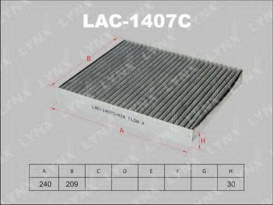 LYNXAUTO LAC1407C Фильтр, воздух во внутренном пространстве