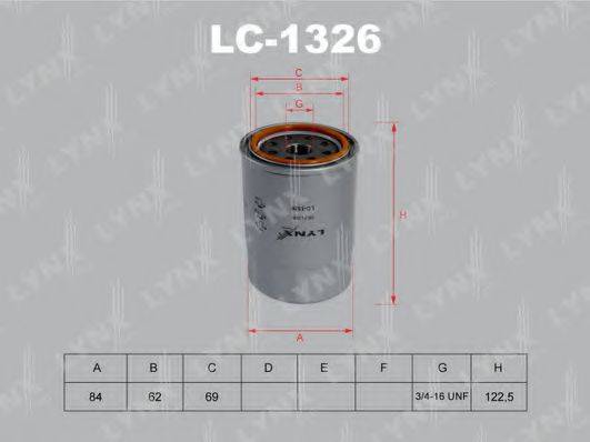 Масляный фильтр LYNXAUTO LC-1326