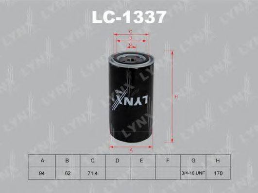 LYNXAUTO LC1337 Масляный фильтр