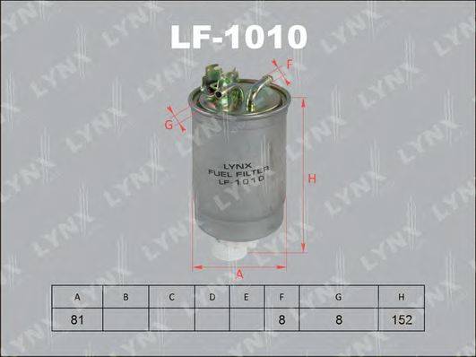 Топливный фильтр LYNXAUTO LF-1010