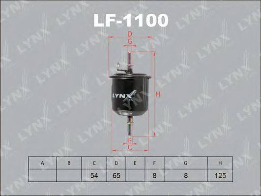 LYNXAUTO LF1100 Топливный фильтр