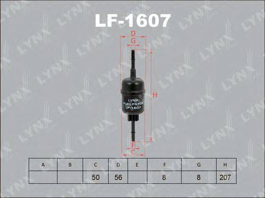 Топливный фильтр LYNXAUTO LF-1607