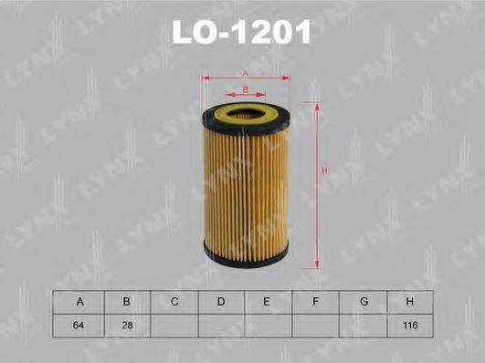 LYNXAUTO LO1201 Масляный фильтр